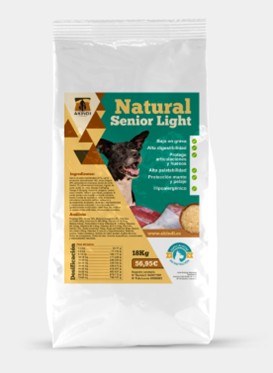 Pienso natural para perros Senior Light